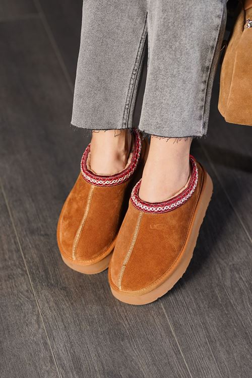 LİZSHOE HAKİKİ DERİ KALIN TBN TERLİK UGG EMR 197425K
