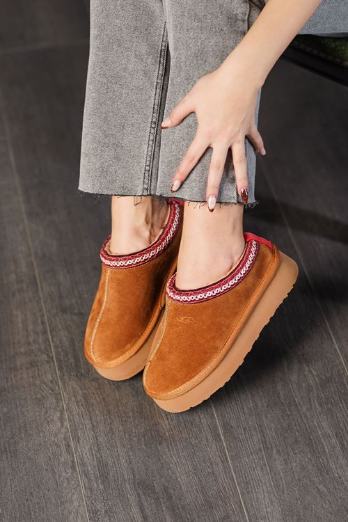 LİZSHOE HAKİKİ DERİ KALIN TBN TERLİK UGG EMR 197425K
