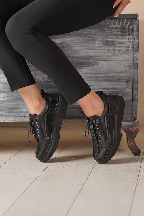 LİZSHOE HAKİKİ DERİ SPOR AYAKKABI ELNR 02225K