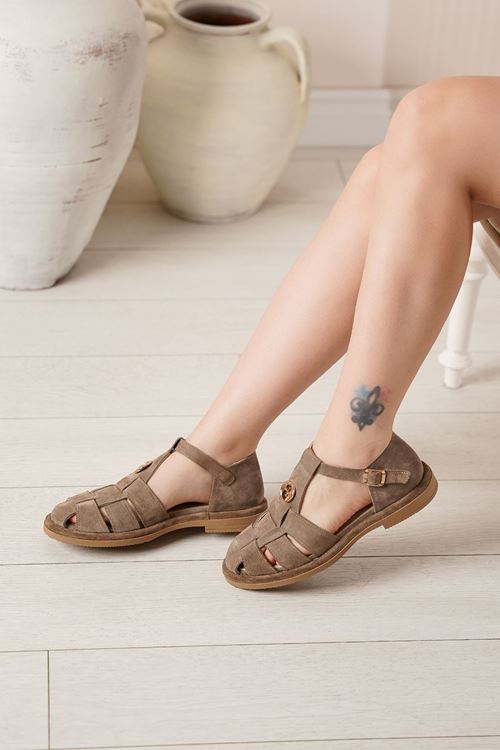 RACHEL HAKİKİ DERİ KADIN SANDALET 4020826Y
