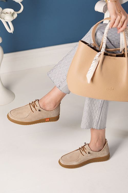 SAYGINER HAKİKİ DERİ KADIN AYAKKABI 16525K