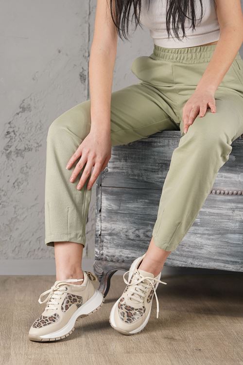 RACHEL HAKİKİ DERİ KADIN SPOR AYAKKABI 3600824K