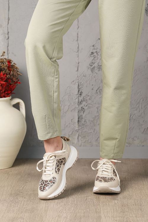 RACHEL HAKİKİ DERİ KADIN SPOR AYAKKABI 3600824K