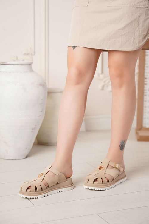 RACHEL HAKİKİ DERİ KADIN TERLİK 1325Y