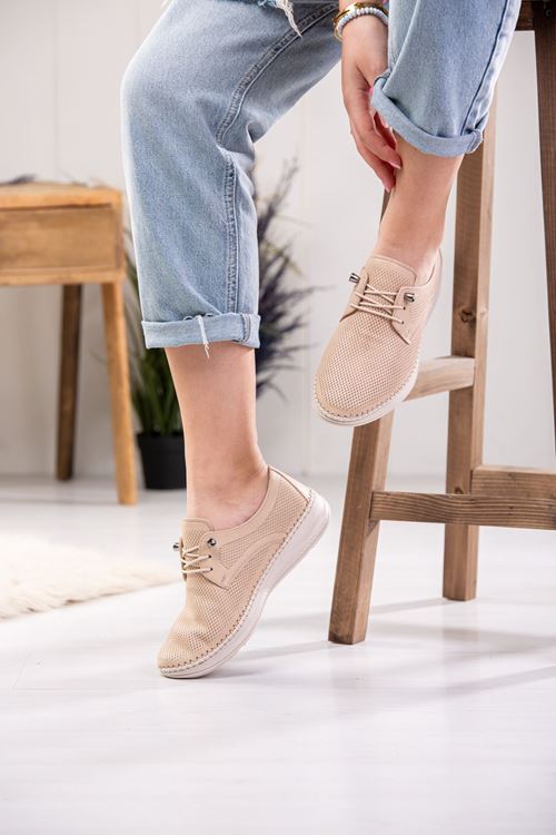 LİZSHOE HAKİKİ DERİ KADIN GÜNLÜK AYAKKABI VYGR 959924Y