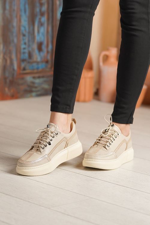 LİZSHOE HAKİKİ DERİ SPOR AYAKKABI ELNR 02225K