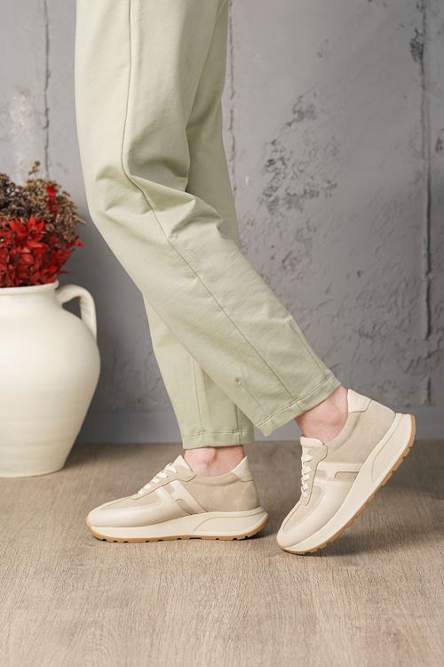 ALBİNİ HAKİKİ DERİ KADIN SPOR AYAKKABI 2550205025Y