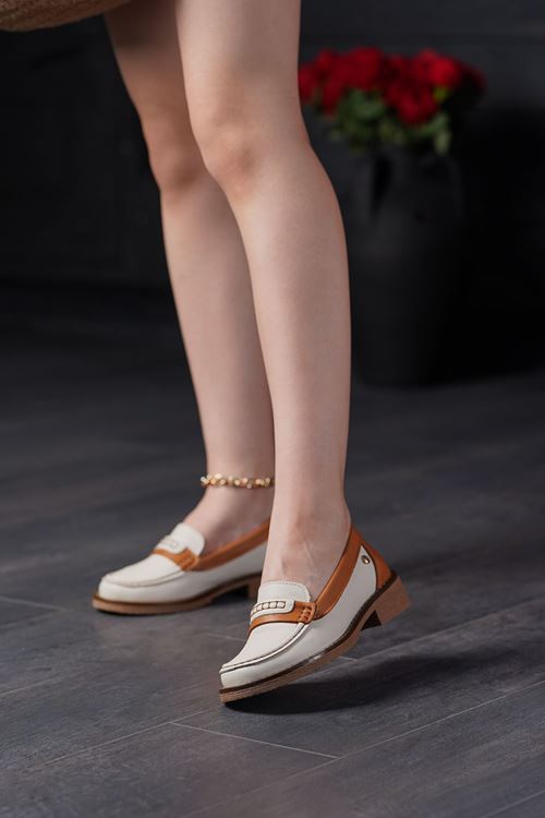 MAMMAMİA HAKİKİ DERİ KADIN GÜNLÜK AYAKKABI 326025Y