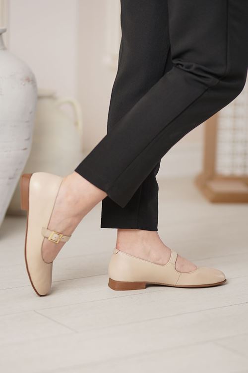 ALBİNİ HAKİKİ DERİ KADIN BABET 2510078025Y