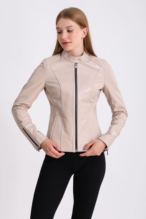 LİZ LEATHER KADIN DERİ MONT 202