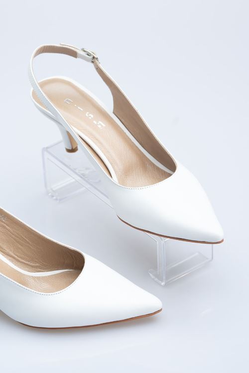 LİZSHOE HAKİKİ DERİ KADIN TOPUKLU AYAKKABI AKB 156722Y