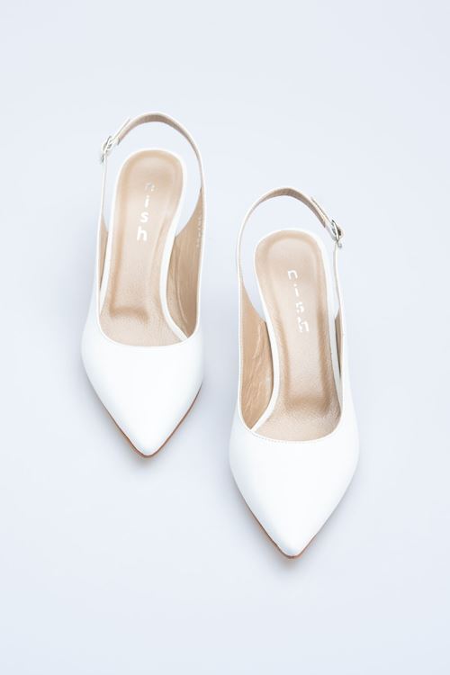 LİZSHOE HAKİKİ DERİ KADIN TOPUKLU AYAKKABI AKB 156722Y