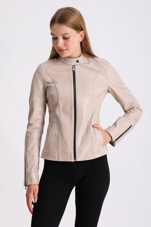 LİZ LEATHER KADIN DERİ MONT 202