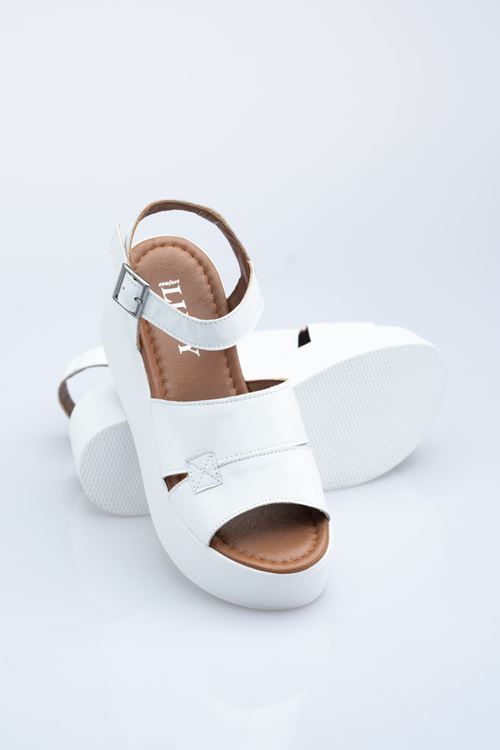 LUCY HAKİKİ DERİ KADIN DOLGU  SANDALET 205922Y