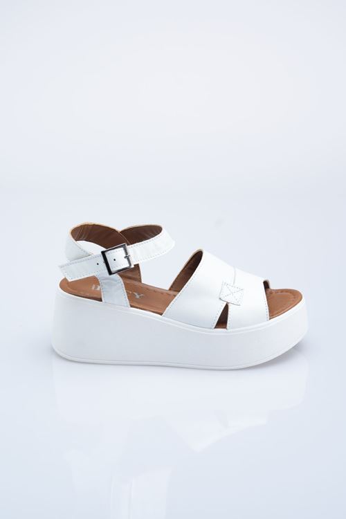 LUCY HAKİKİ DERİ KADIN DOLGU  SANDALET 205922Y