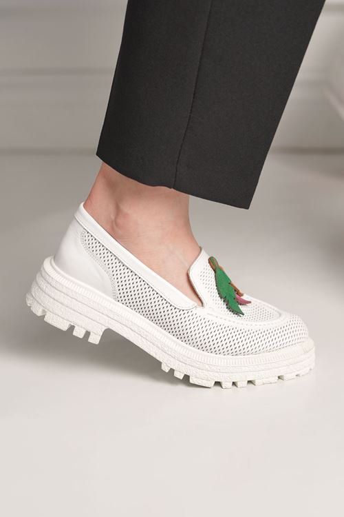 MAXİMİNO HAKİKİ DERİ KADIN GÜNLÜK AYAKKABI 23524Y