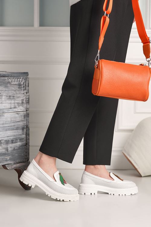 MAXİMİNO HAKİKİ DERİ KADIN GÜNLÜK AYAKKABI 23524Y