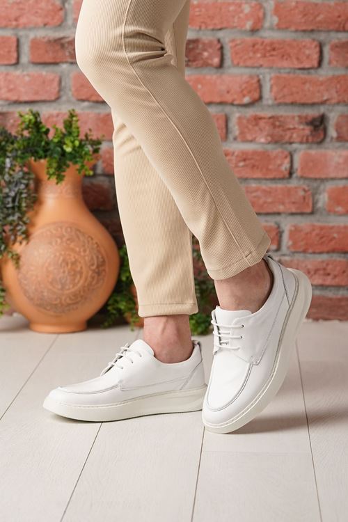 JAMES FRANCO HAKİKİ DERİ ERKEK GÜNLÜK AYAKKABI 186025Y