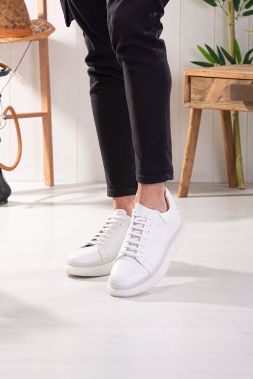 LİZSHOE HAKİKİ DERİ ERKEK GÜNLÜK AYAKKABI PİK 101223K