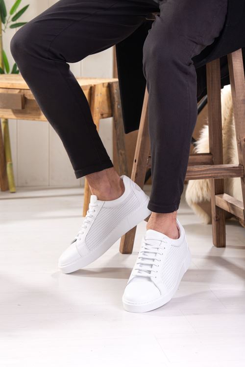 LİZSHOE HAKİKİ DERİ ERKEK GÜNLÜK AYAKKABI PİK 130022K