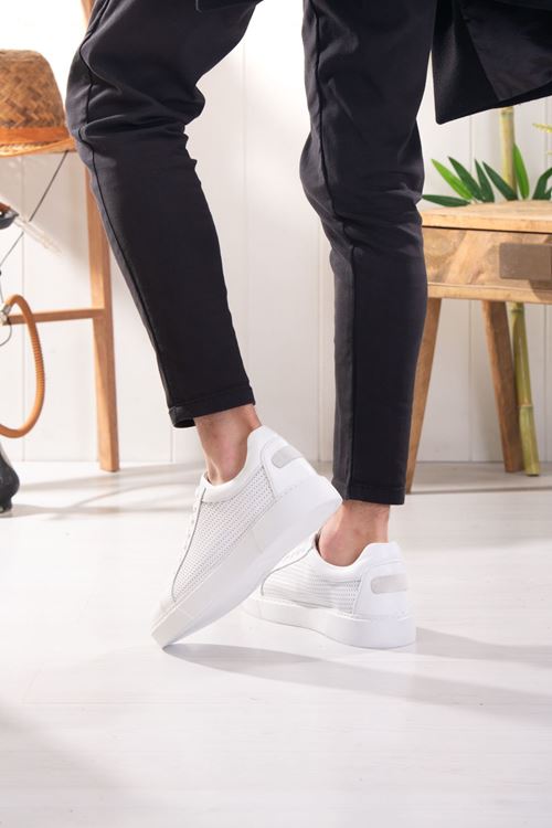 LİZSHOE HAKİKİ DERİ ERKEK GÜNLÜK AYAKKABI PİK 130022K