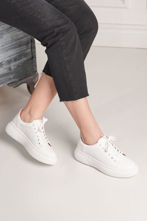 MAXİMİNO HAKİKİ DERİ KADIN SPOR AYAKKABI 519924Y