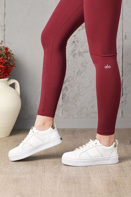 MAMMAMİA HAKİKİ DERİ KADIN GÜNLÜK AYAKKABI 55524K