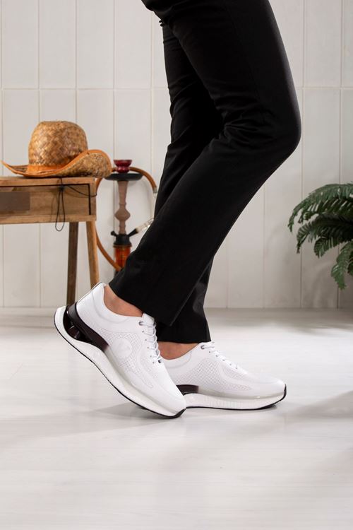 LİZSHOE HAKİKİ DERİ ERKEK SPOR AYAKKABI VYGR 496424Y
