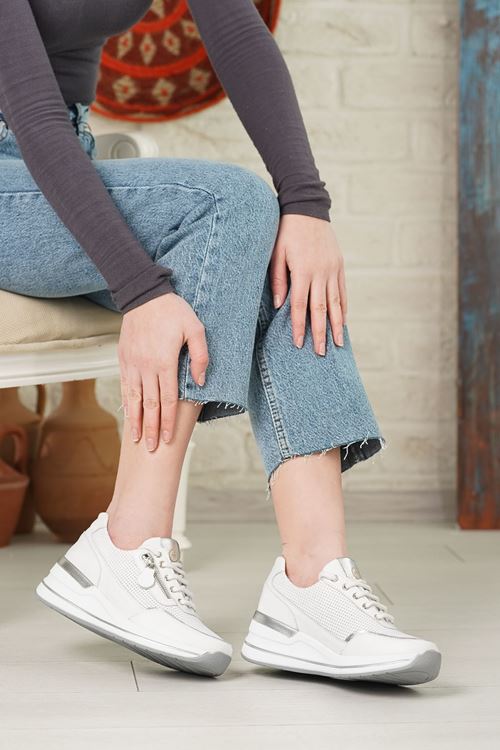 MAMMAMİA HAKİKİ DERİ KADIN GÜNLÜK AYAKKABI 364525Y