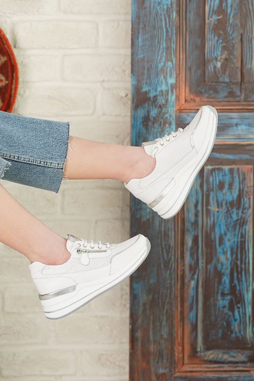 MAMMAMİA HAKİKİ DERİ KADIN GÜNLÜK AYAKKABI 364525Y