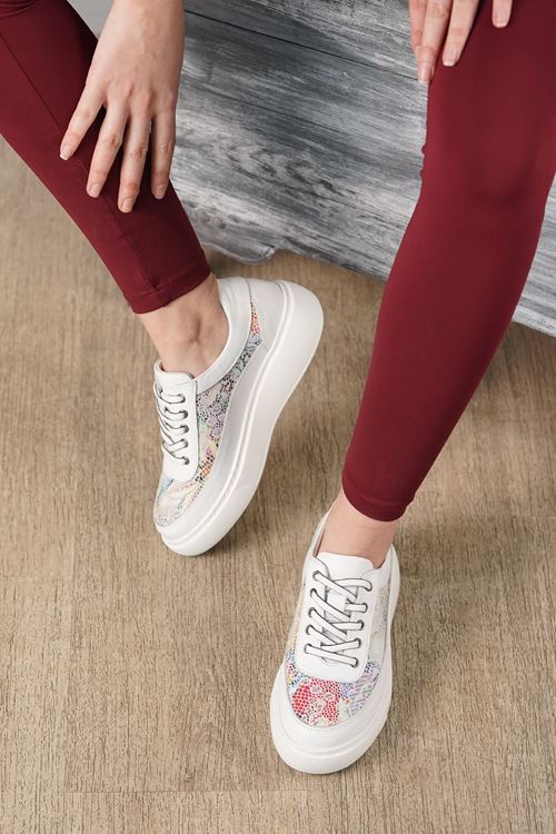 LİZSHOE HAKİKİ DERİ KADIN GÜNLÜK AYAKKABI 08825Y