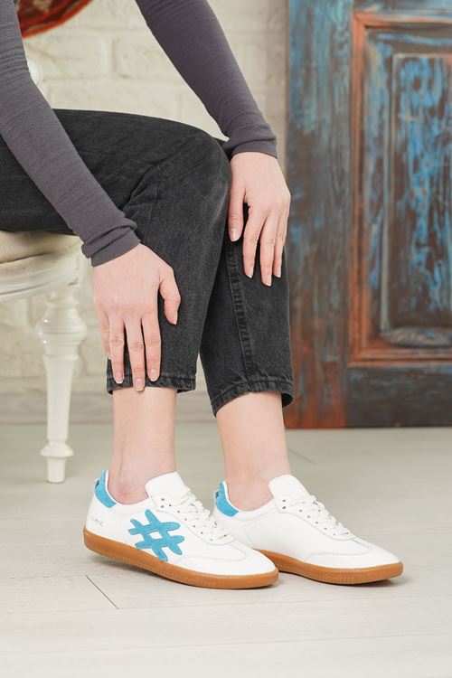 RACHEL HAKİKİ DERİ KADIN SPOR AYAKKABI 08825Y