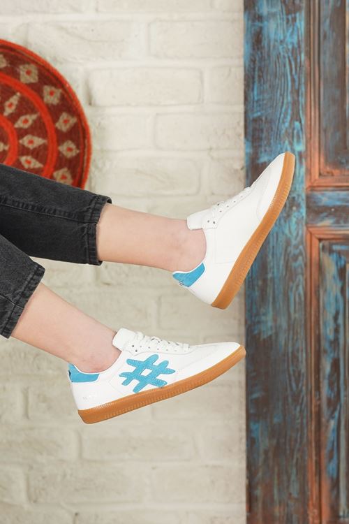 RACHEL HAKİKİ DERİ KADIN SPOR AYAKKABI 08825Y