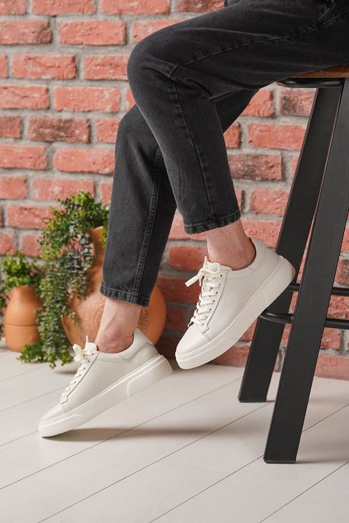 FOOTCAP HAKİKİ DERİ ERKEK GÜNLÜK AYAKKABI 250125Y