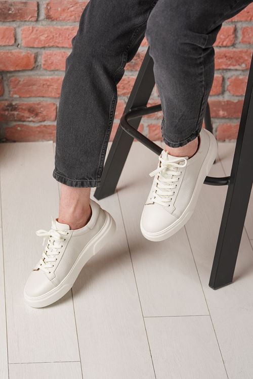 FOOTCAP HAKİKİ DERİ ERKEK GÜNLÜK AYAKKABI 250125Y