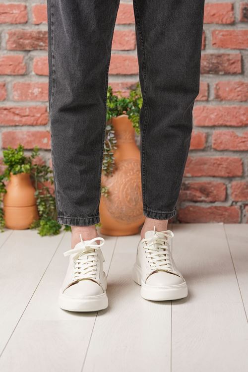 FOOTCAP HAKİKİ DERİ ERKEK GÜNLÜK AYAKKABI 250125Y