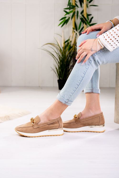 MAMMAMİA HAKİKİ DERİ KADIN GÜNLÜK AYAKKABI 307524Y