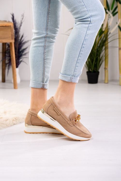 MAMMAMİA HAKİKİ DERİ KADIN GÜNLÜK AYAKKABI 307524Y