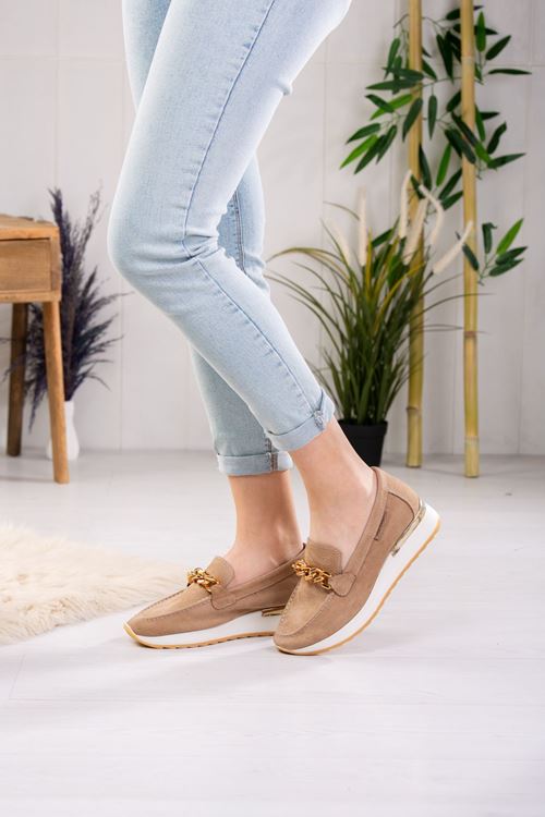 MAMMAMİA HAKİKİ DERİ KADIN GÜNLÜK AYAKKABI 307524Y