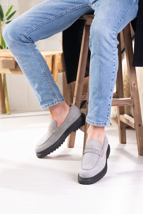 LİZSHOE HAKİKİ DERİ ERKEK GÜNLÜK AYAKKABI PİK 237223Y