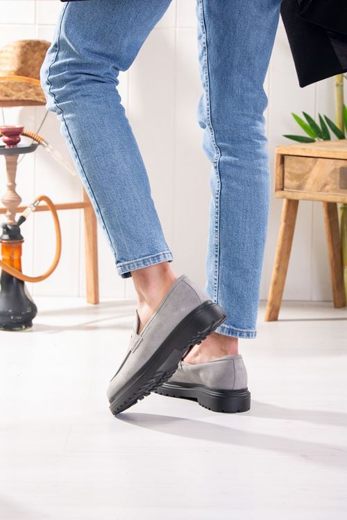 LİZSHOE HAKİKİ DERİ ERKEK GÜNLÜK AYAKKABI PİK 237223Y