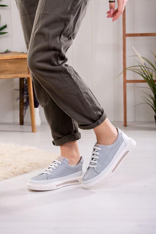 MAMMAMİA HAKİKİ DERİ KADIN GÜNLÜK AYAKKABI 395025Y