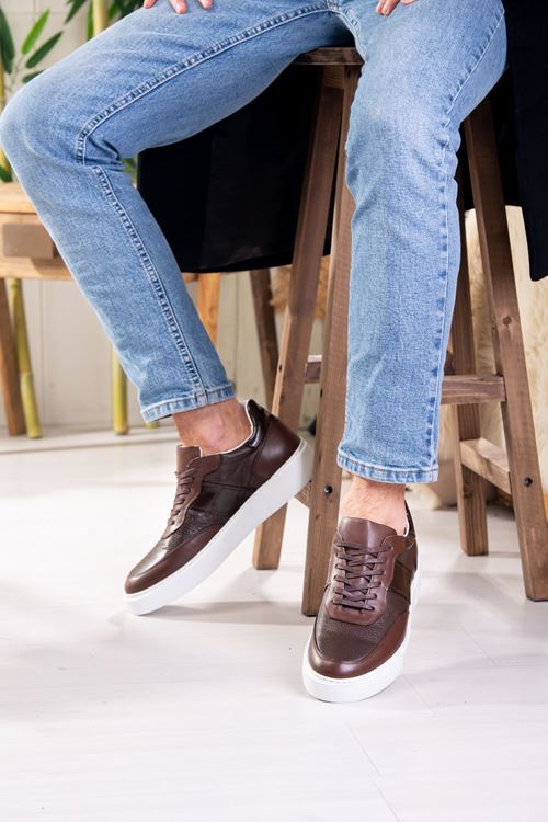 LİZSHOE HAKİKİ DERİ ERKEK GÜNLÜK AYAKKABI 1124-123K