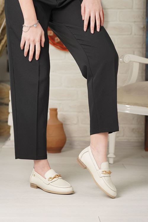 MAMMAMİA HAKİKİ DERİ KADIN GÜNLÜK AYAKKABI 331525Y