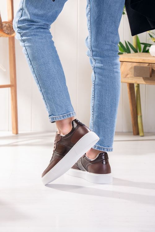 LİZSHOE HAKİKİ DERİ ERKEK GÜNLÜK AYAKKABI 1124-123K
