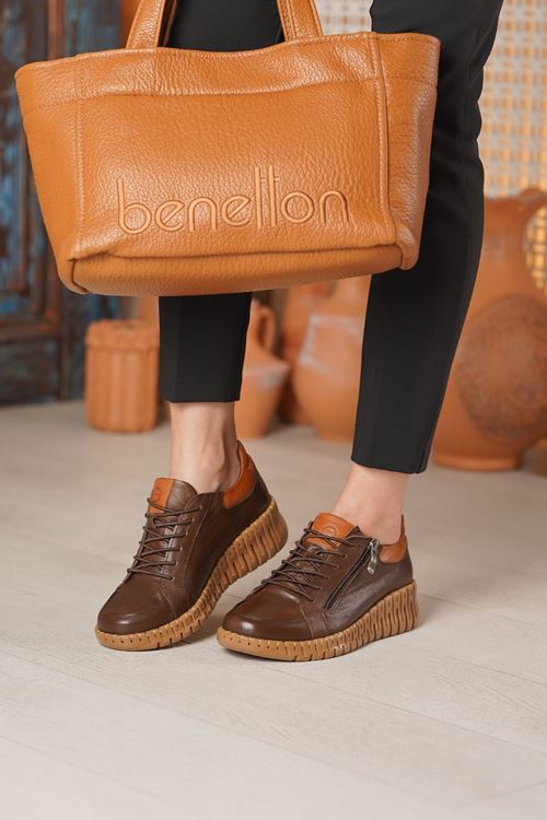 MAMMAMİA HAKİKİ DERİ KADIN AYAKKABI 26525K