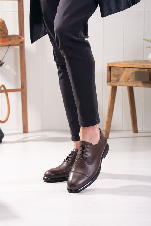 LİZSHOE HAKİKİ DERİ ERKEK KLASİK AYAKKABI PPT 632223Y