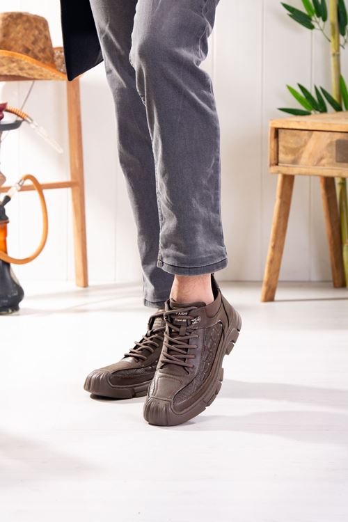 GUJA ERKEK DERİ SPOR AYAKKABI 53323K