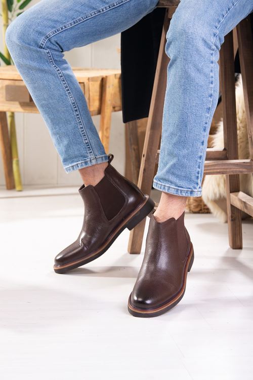 LİZSHOE HAKİKİ DERİ ERKEK GÜNLÜK BOT KRY 850023K