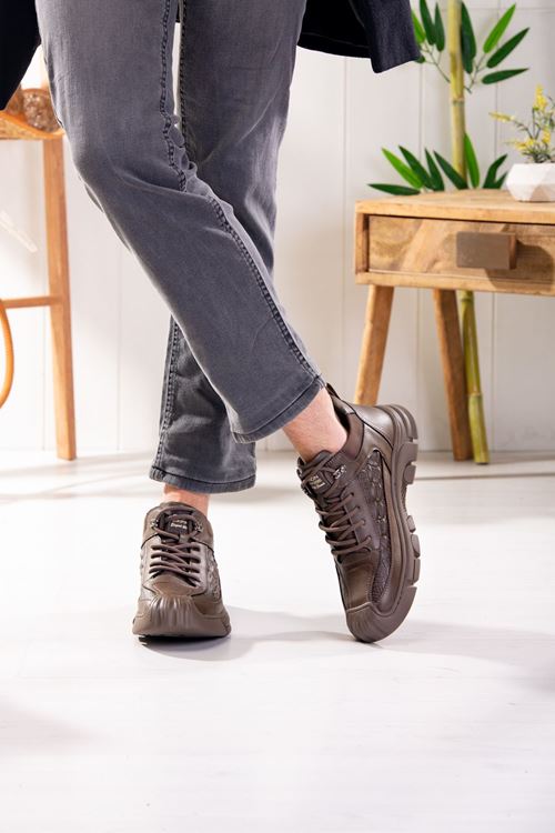 GUJA ERKEK DERİ SPOR AYAKKABI 53323K